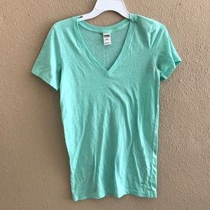 Teal PINK V Neck